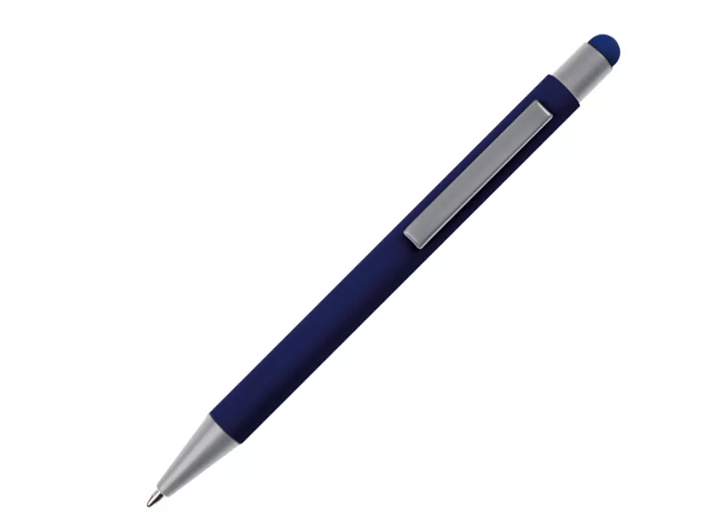 Ручка шариковая SALT LAKE CITY, металл, темно-синий/серебро