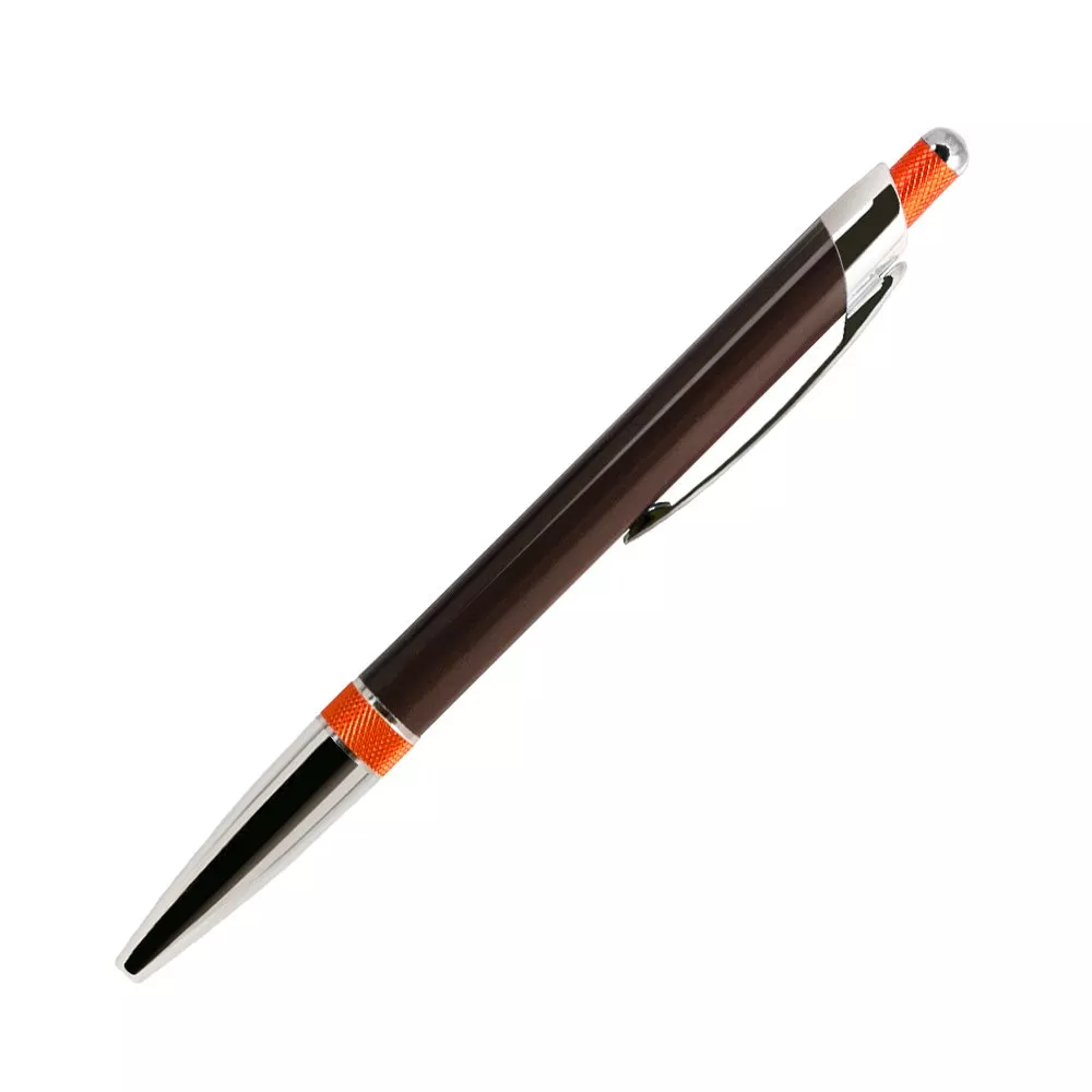 Подарочный набор Portobello/Sky оранжевый-коричневый (Ежедневник недат А5 Ручка)