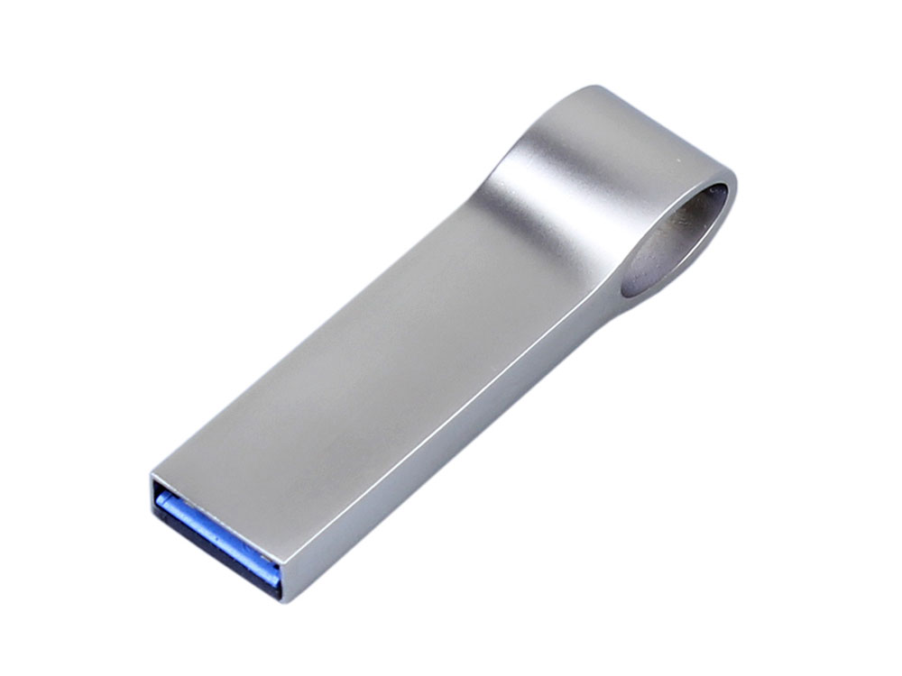 USB 3.0-флешка на 16 Гб с мини чипом и боковым отверстием для цепочки