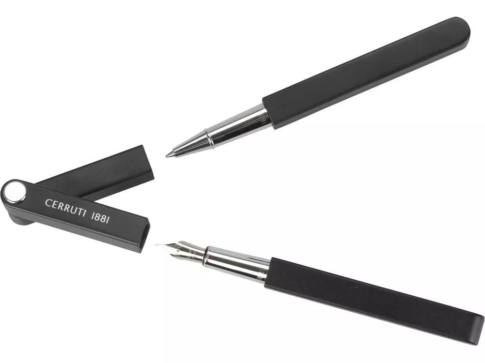 Подарочный набор Flap: ручка-роллер, ручка перьевая