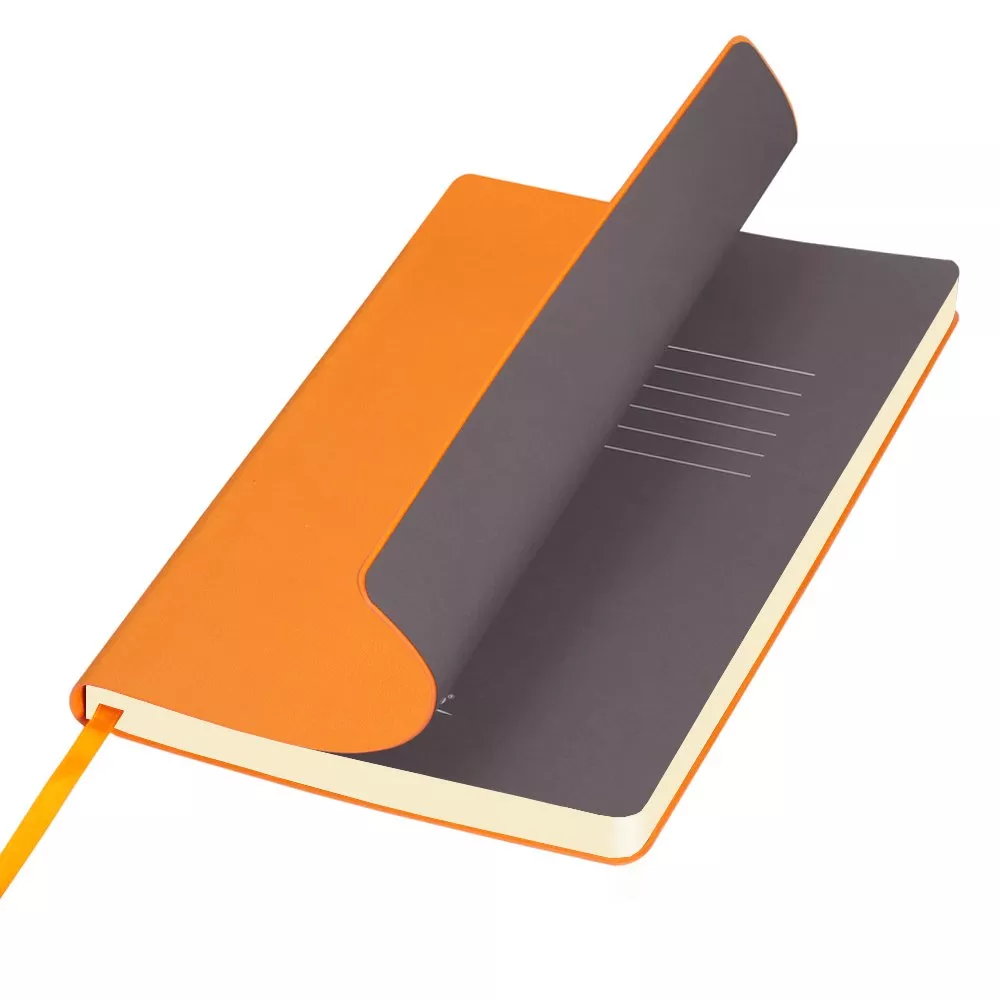 Подарочный набор Portobello/Sky оранжевый-коричневый (Ежедневник недат А5 Ручка)