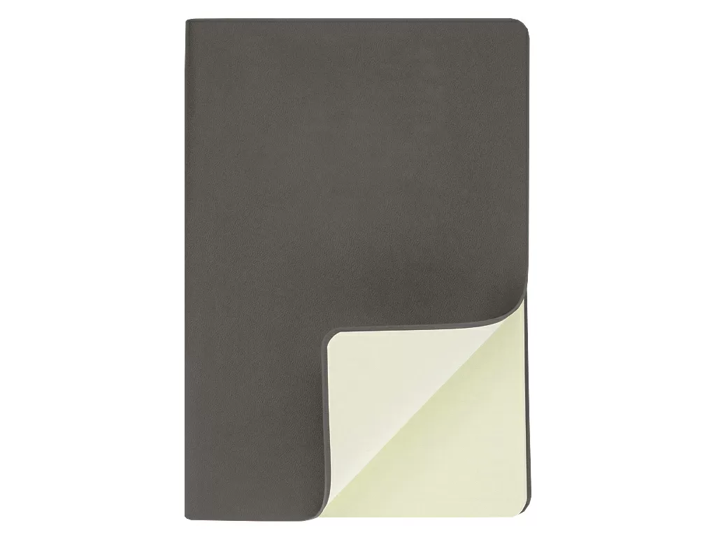 Ежедневник Flexy Firenze А5, серый, недатированный, в гибкой обложке