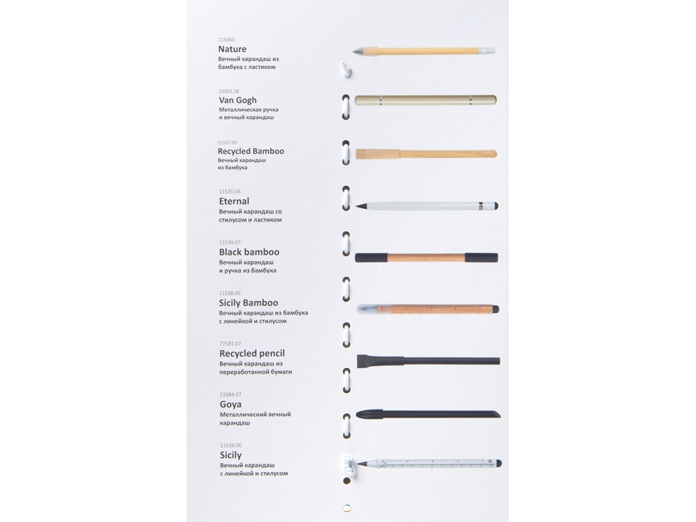 Промо-сет вечных карандашей