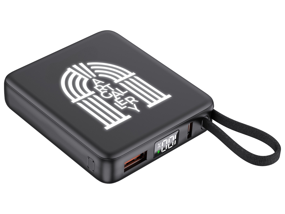 Внешний акуумулятор с подсветкой лого Nex, 5000 мАч