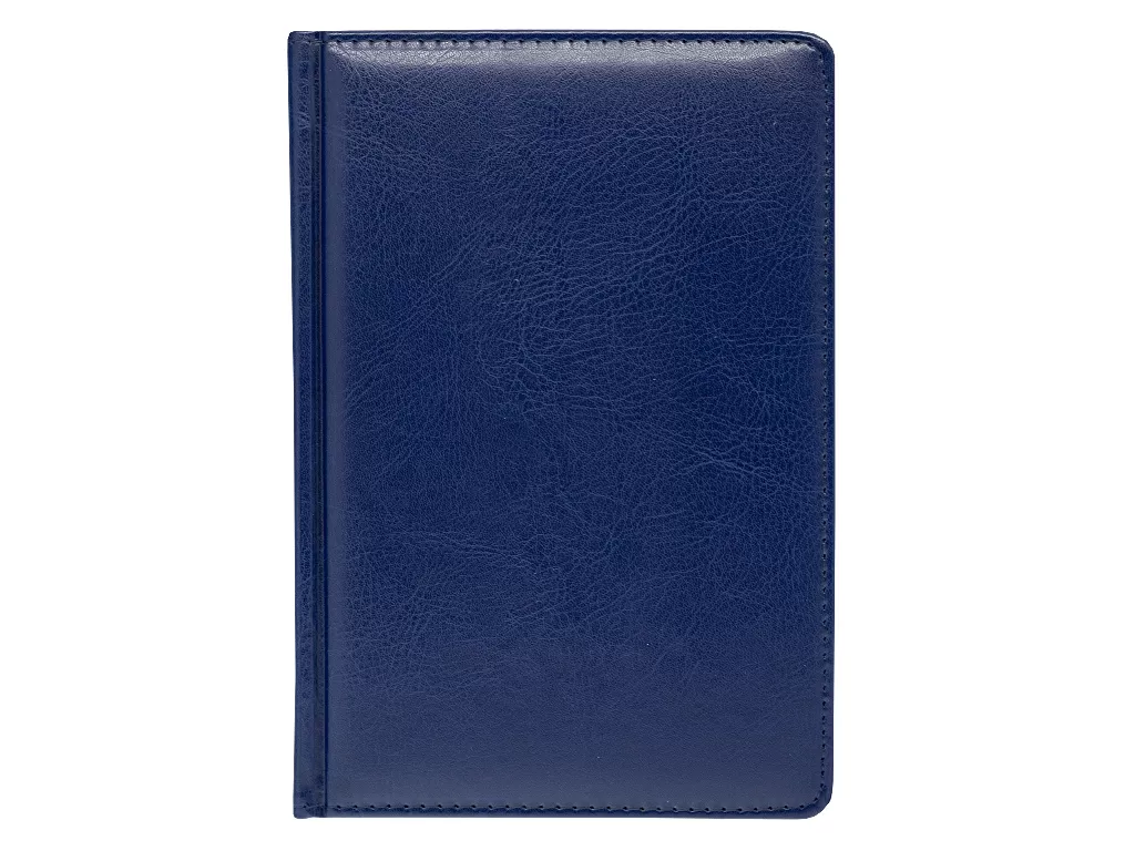 Ежедневник Classic Semidated Buffalo А5, темно-синий, полудатированный, в твердой обложке