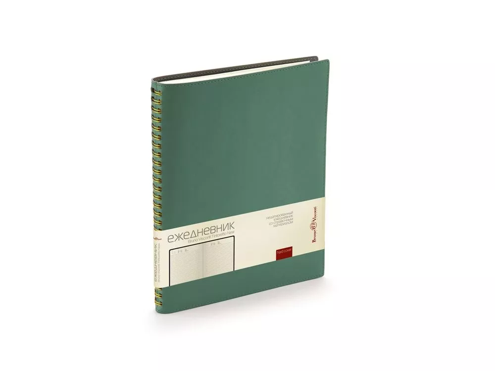 Ежедневник Tintoretto New, недатированный, B5, зеленый