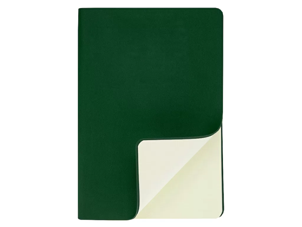 Ежедневник Flexy Firenze А5, зеленый, недатированный, в гибкой обложке