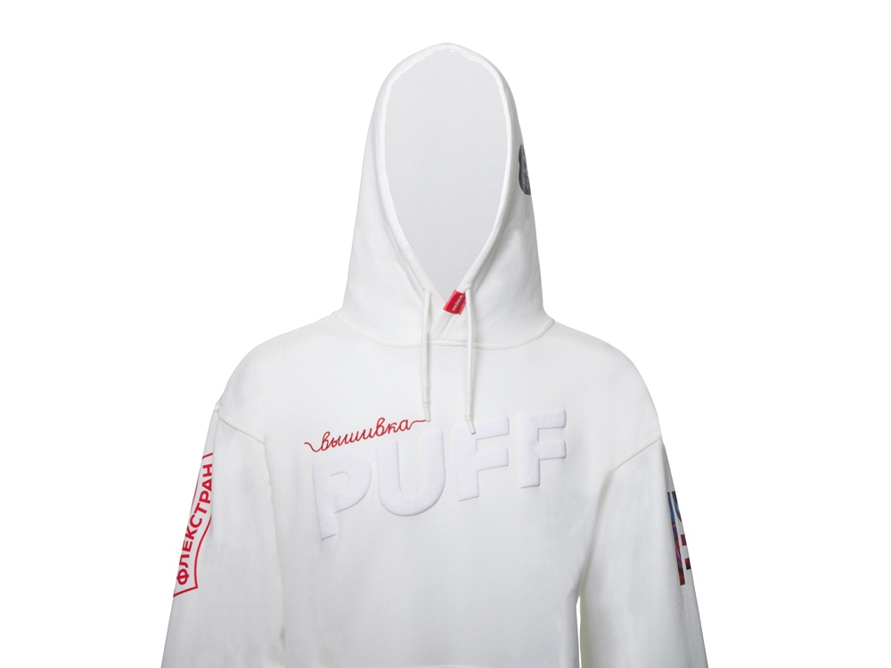 Худи оверсайз Alpha.01 унисекс, с миксом видов нанесения