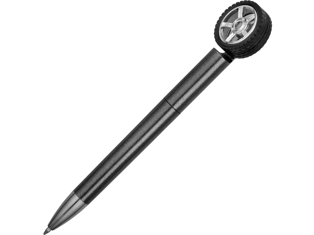 Ручка пластиковая шариковая Wheel со спиннером