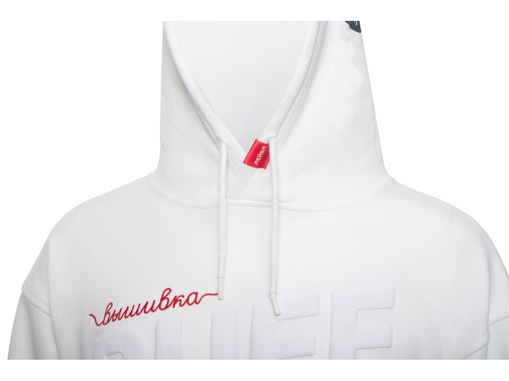 Худи оверсайз Alpha.01 унисекс, с миксом видов нанесения