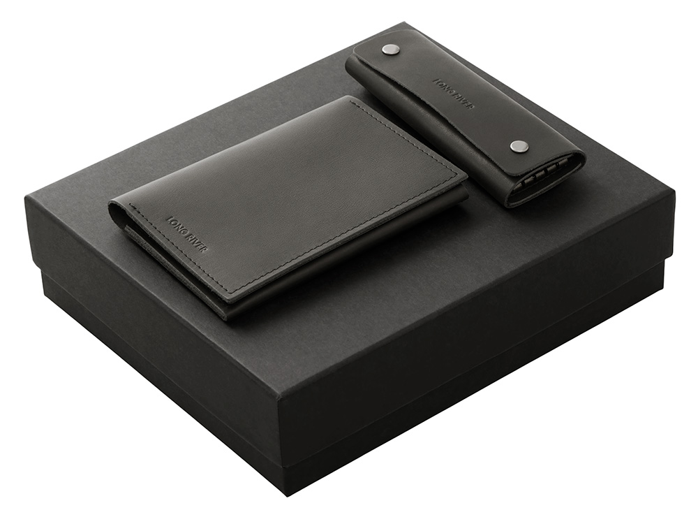 Подарочный набор Long River: обложка для паспорта, ключница