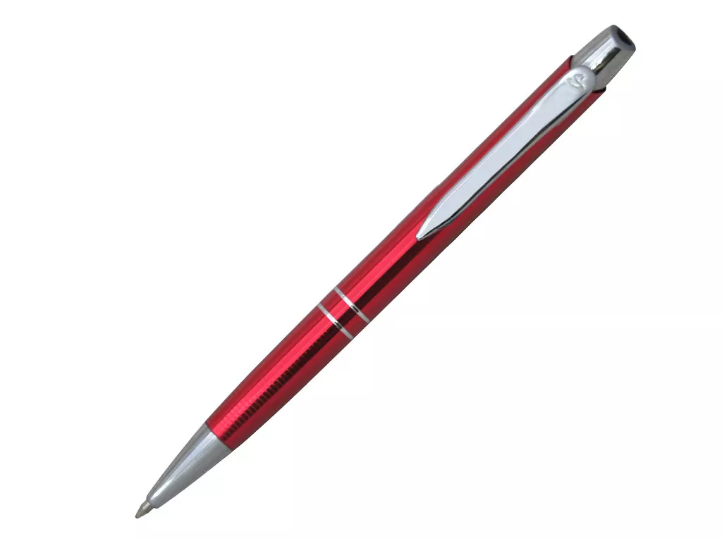 Ручка шариковая, металл, Marietta, красный, дизайн Santini