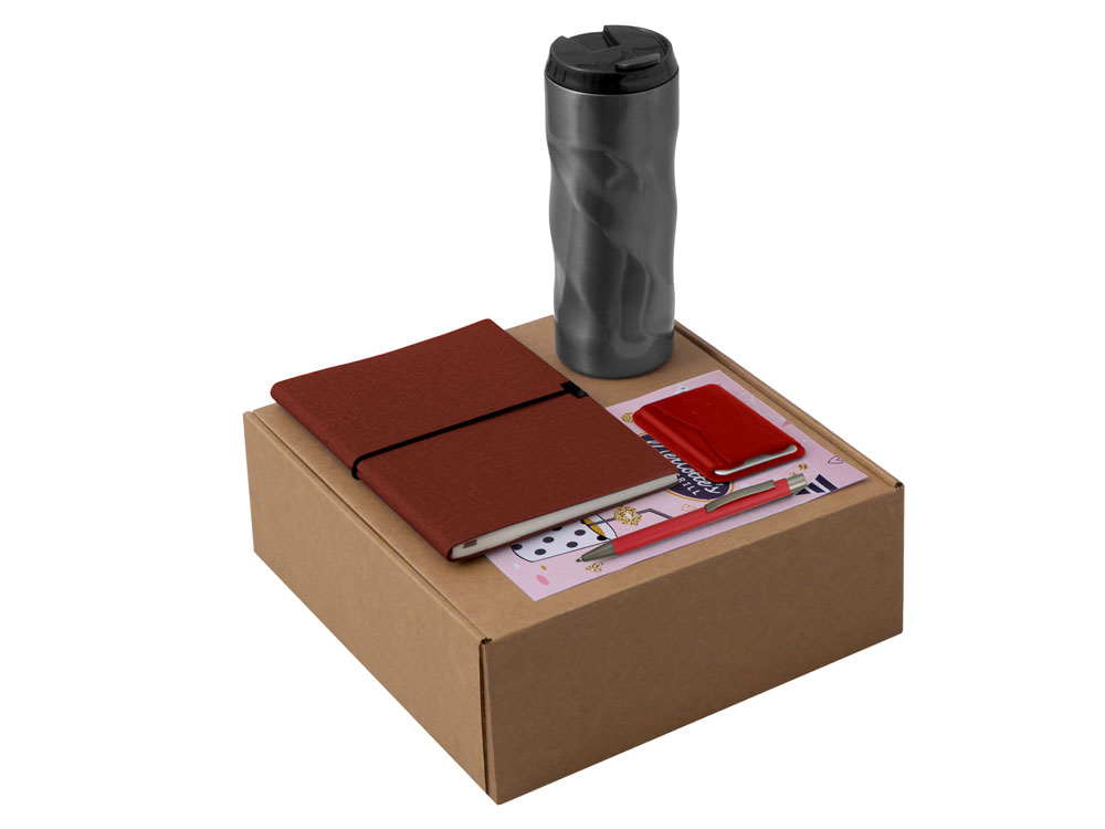 Набор Firm с блокнотом, ручкой и термокружкой