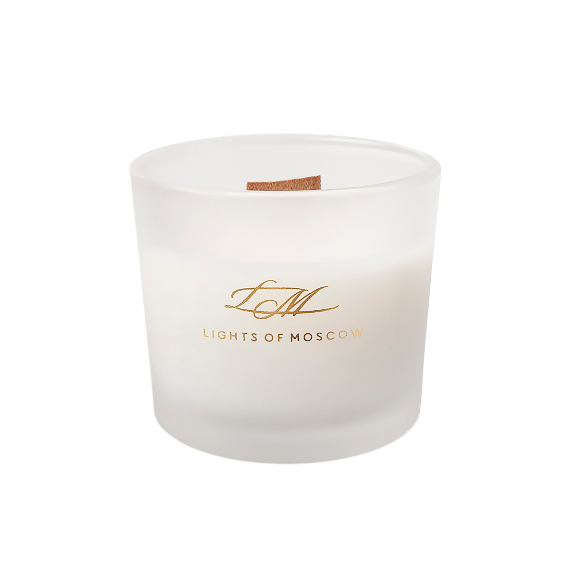 Ароматическая свеча в матовом стакане, черный перец и амбра, нероли, 100 мл