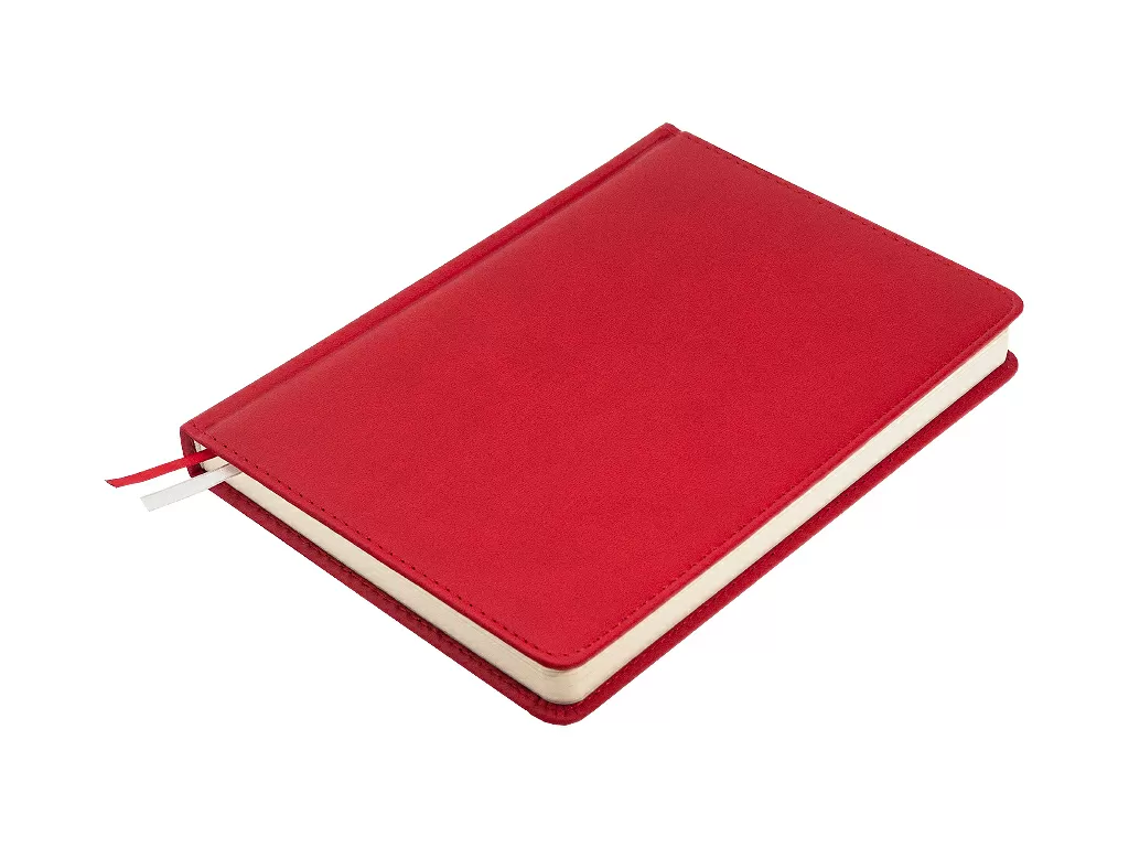 Ежедневник Classic Firenze А5, красный, недатированный, в твердой обложке