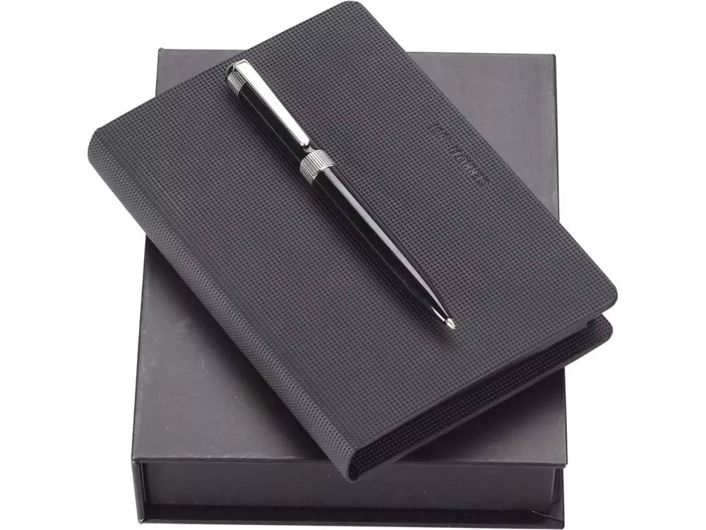 Подарочный набор: дизайнерский блокнот, шариковая ручка