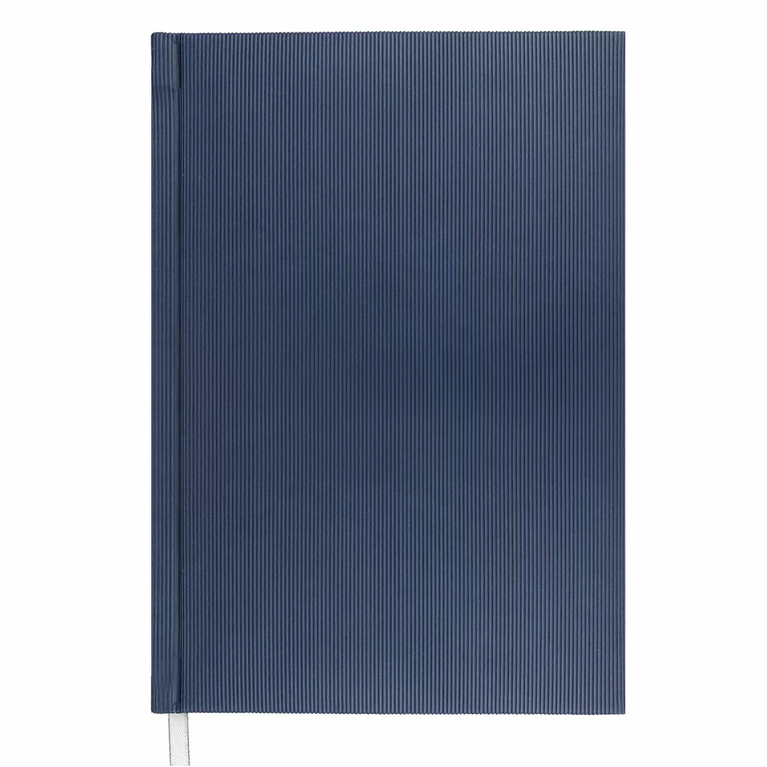 Ежедневник Rain А5 датированный (2021г.) белый блок сине-черная графика без прошивки