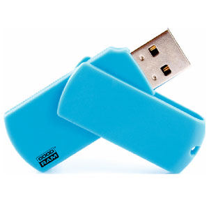 Флеш накопитель USB 2.0 Goodram Colour, пластик, голубой/голубой, 16 Gb
