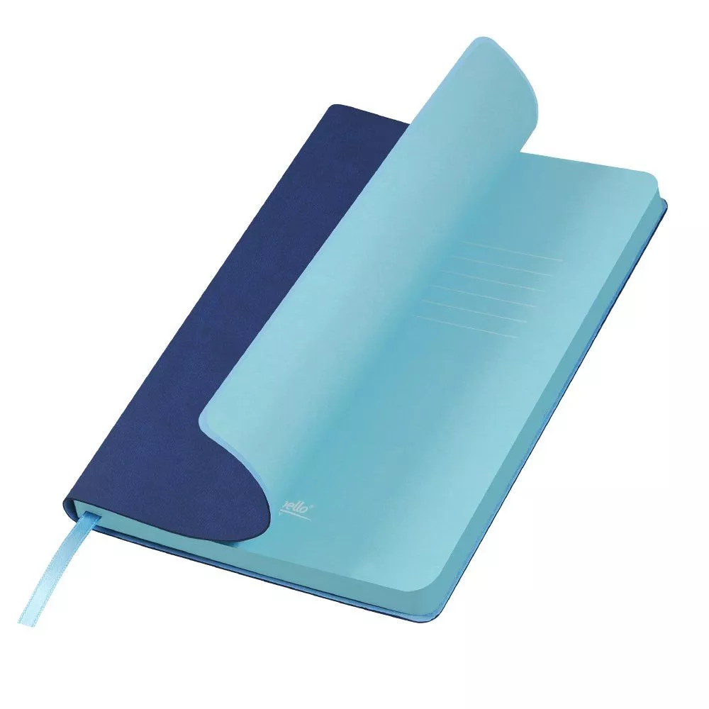Подарочный набор Portobello/Latte синий (Ежедневник недат А5 Ручка Power Bank)