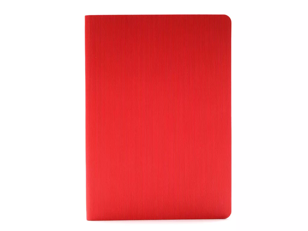Ежедневник, недатированный, формат А5, в гибкой обложке Happy Lines, темно-красный