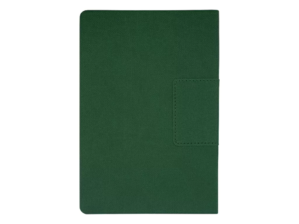 Ежедневник Flexy Stone Ostende А5, зеленый, недатированный, в гибкой обложке
