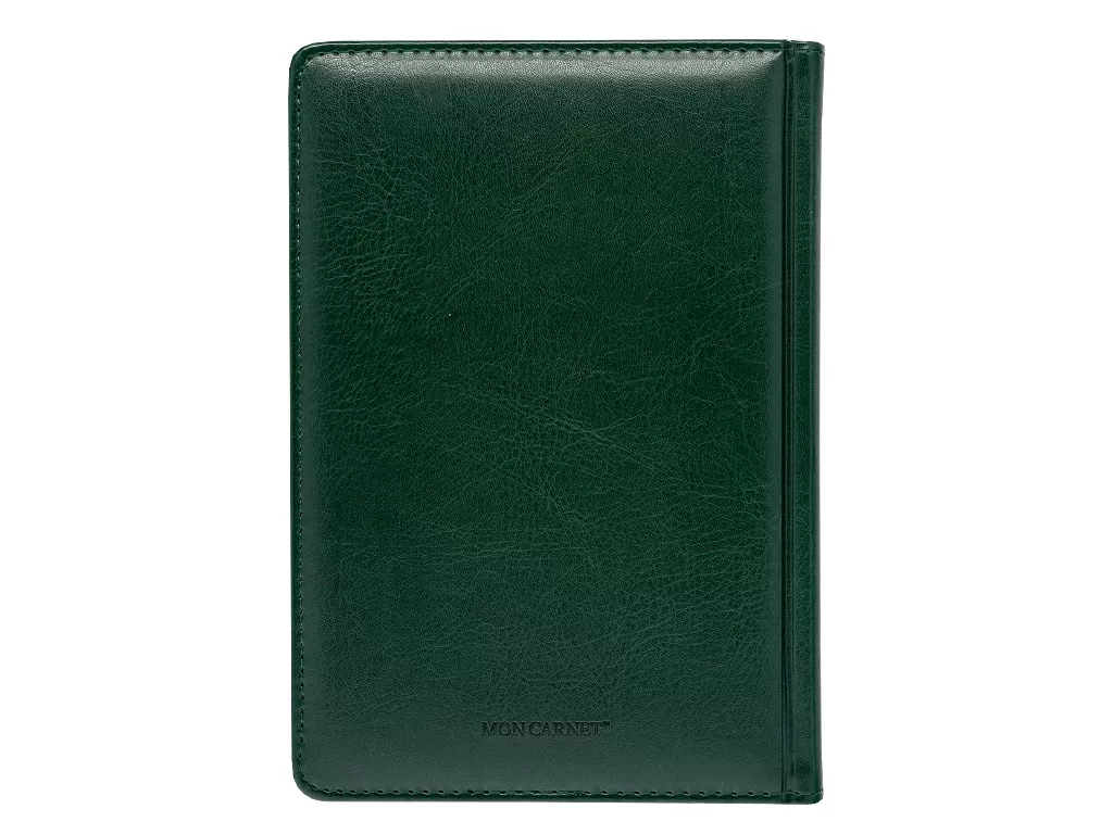 Ежедневник Classic Semidated Buffalo А5, зеленый, полудатированный, в твердой обложке