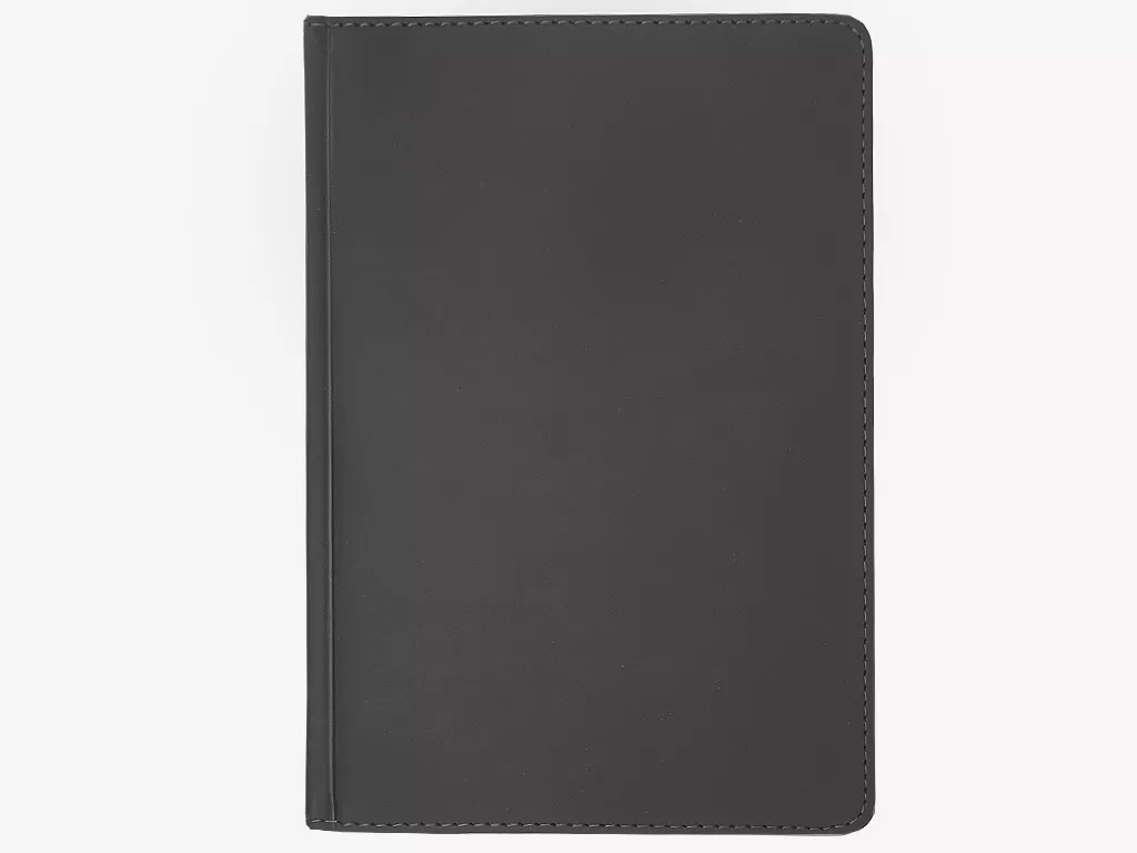 Ежедневник, недатированный, формат А5, в твердой обложке Soft, серый