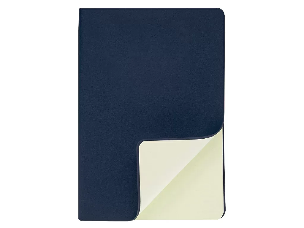 Ежедневник Flexy Firenze А5, темно-синий, недатированный, в гибкой обложке
