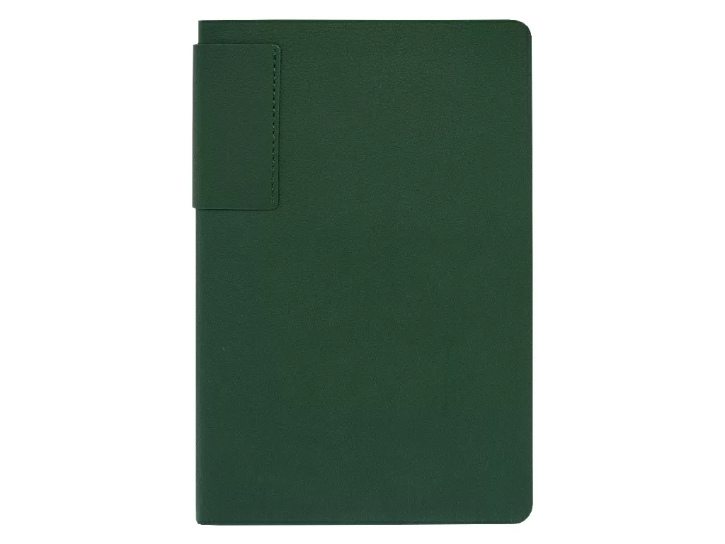 Ежедневник Flexy Star Grosseto А5, зеленый, недатированный, в гибкой обложке