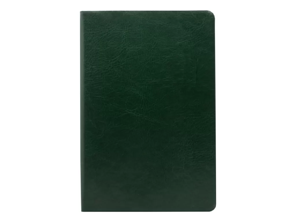 Ежедневник Flexy Buffalo А5, зеленый, недатированный, в гибкой обложке