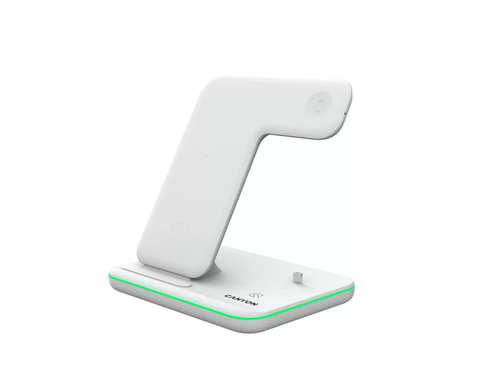 Беспроводное зарядное устройство для гаджетов 3-в-1 с технологией QI WS-302