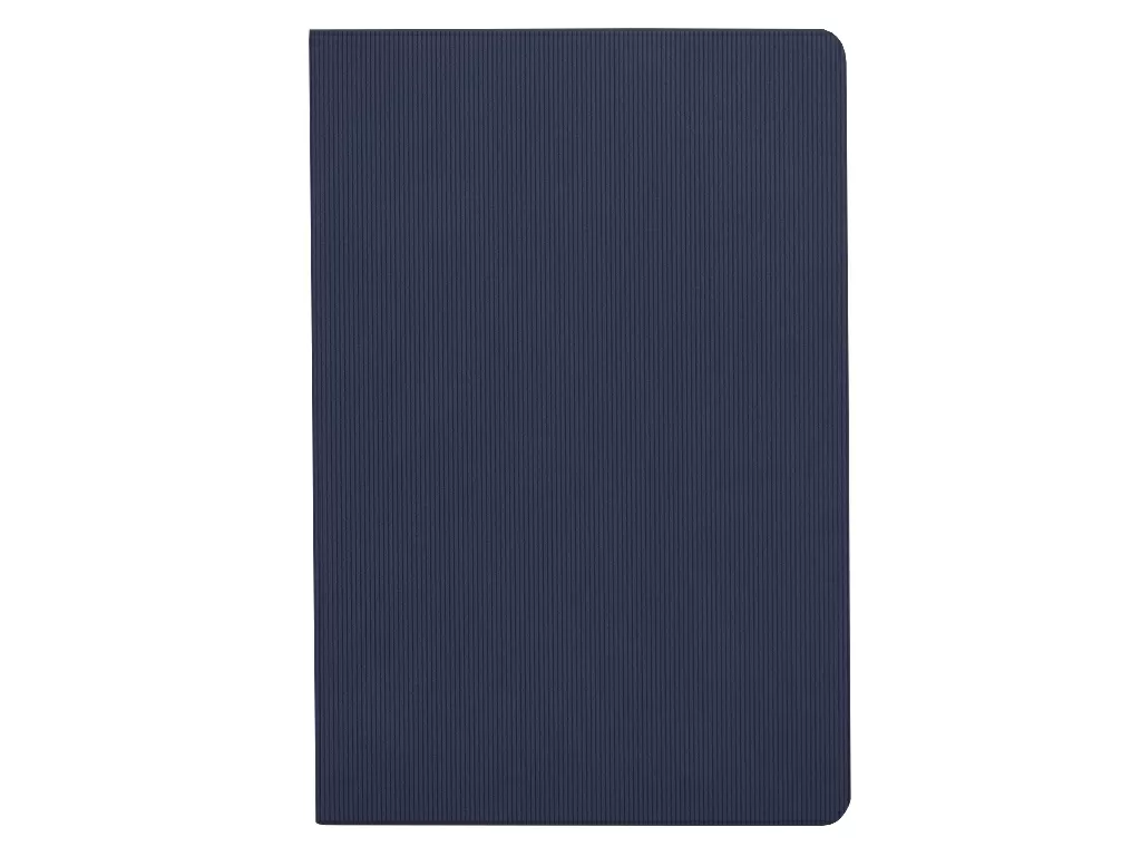 Ежедневник Flexy Happy Line А5, темно-синий, недатированный, в гибкой обложке