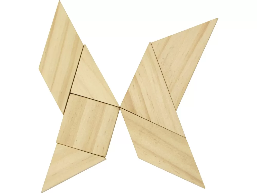 Деревянная головоломка Tangram