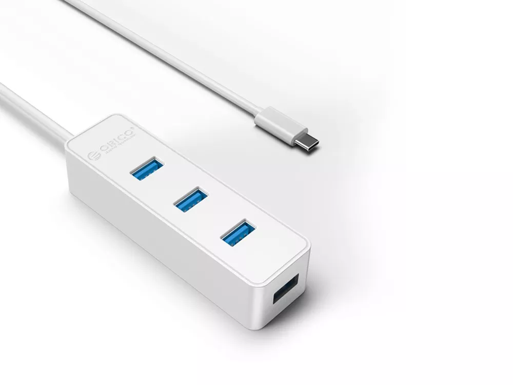 USB-концентратор W5PH4-C3-10 (Type-C, 4xUSB3.0)