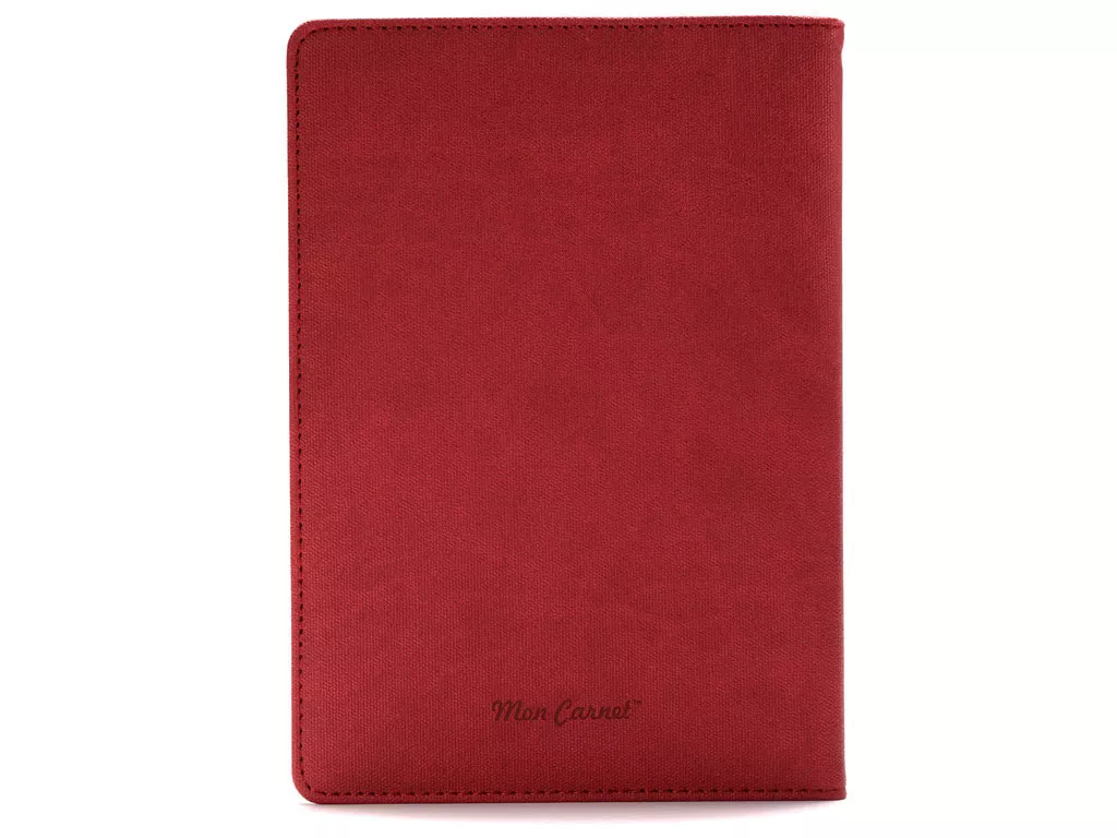Ежедневник, недатированный, формат А5, в твердой обложке Combi, бордовый