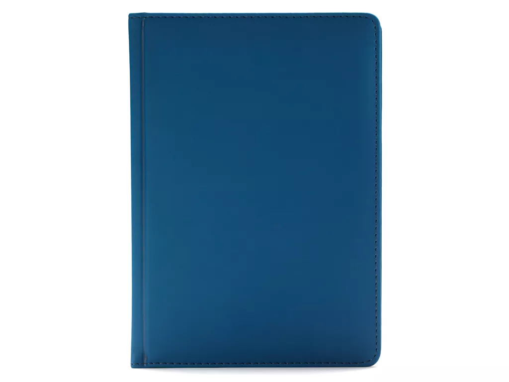 Ежедневник, недатированный, формат А5, в твердой обложке Soft, синий