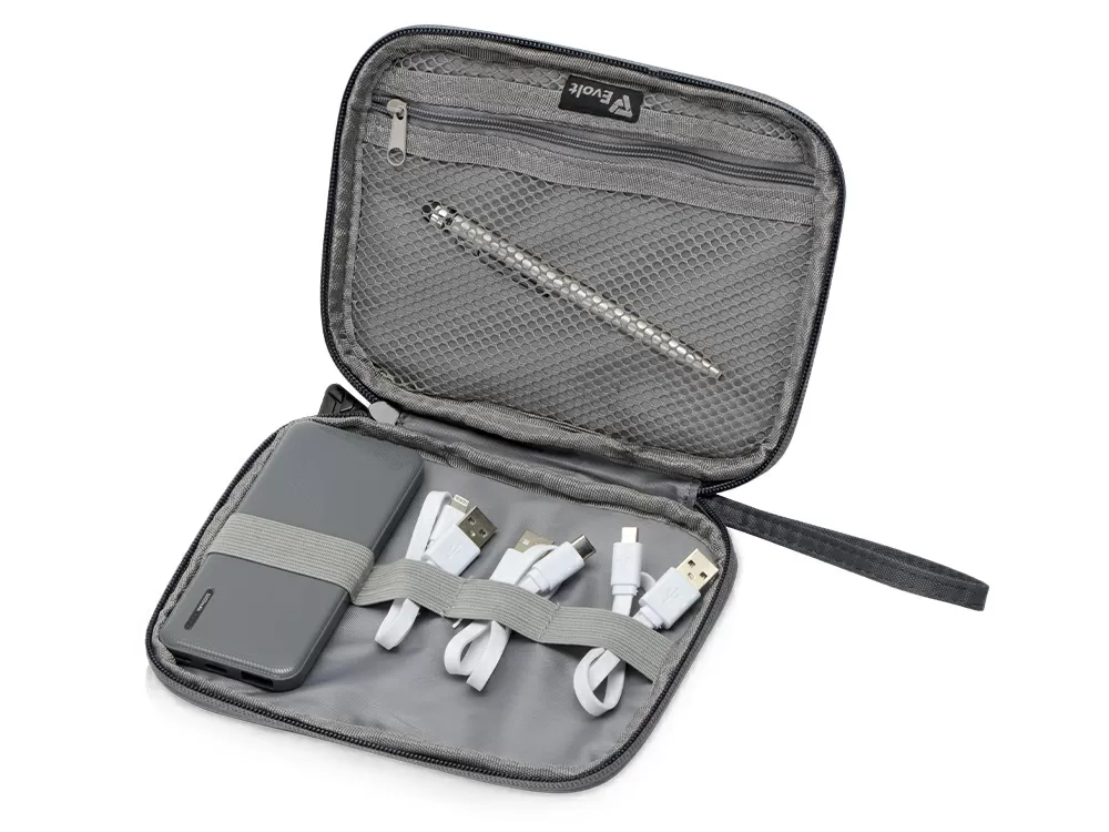 Подарочный набор с ручкой и повербанком Nathom