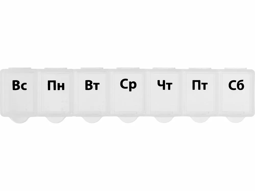 Таблетница One week