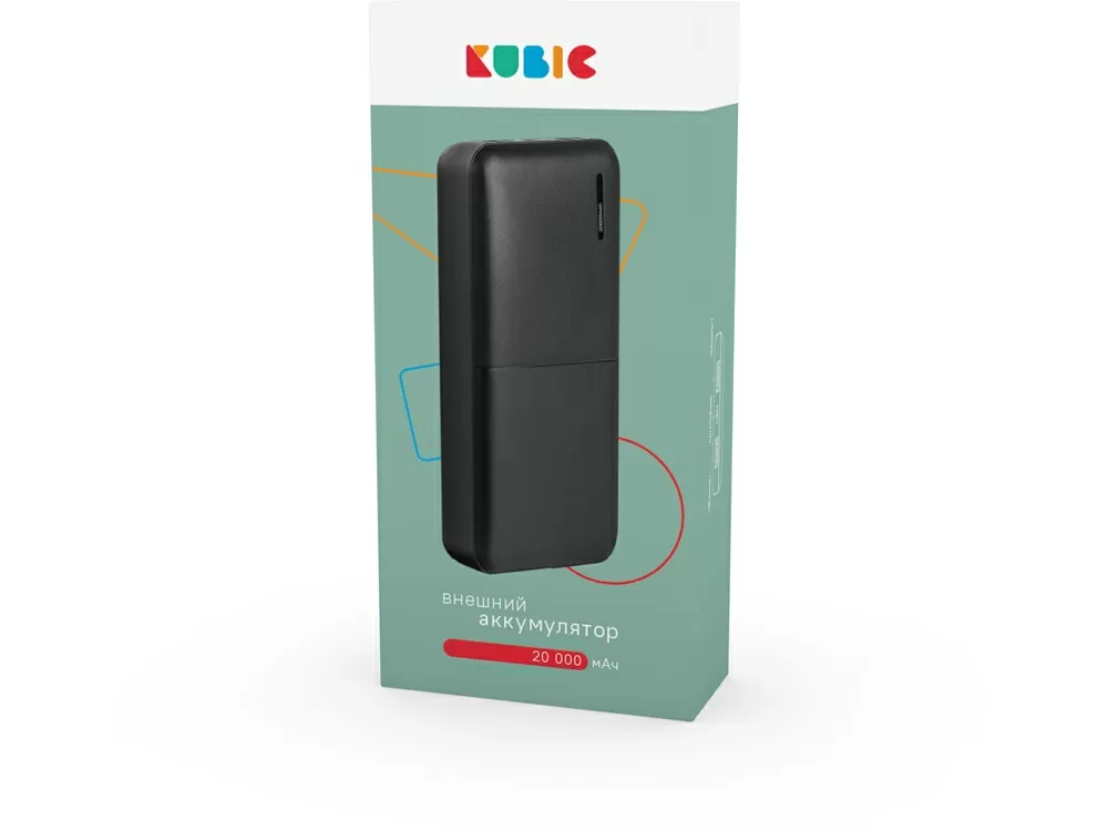 Внешний аккумулятор Kubic PB20Z, 20000 mAh