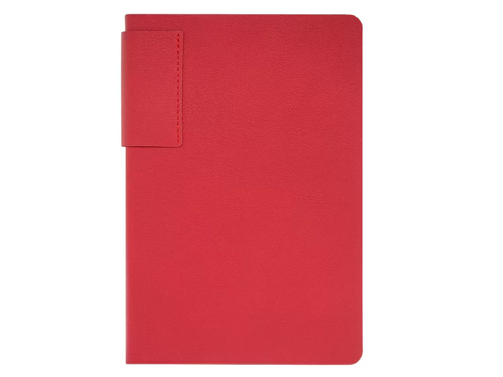 Ежедневник Flexy Star Grosseto А5, красный, недатированный, в гибкой обложке