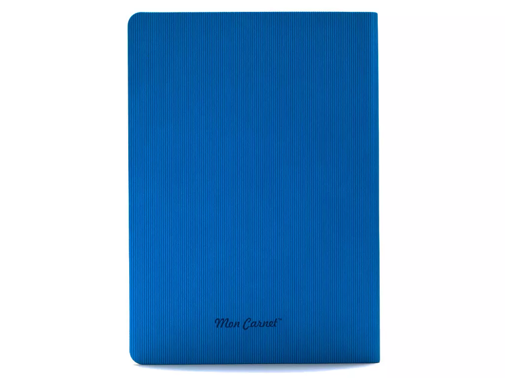 Ежедневник, недатированный, формат А5, в гибкой обложке Happy Lines, синий