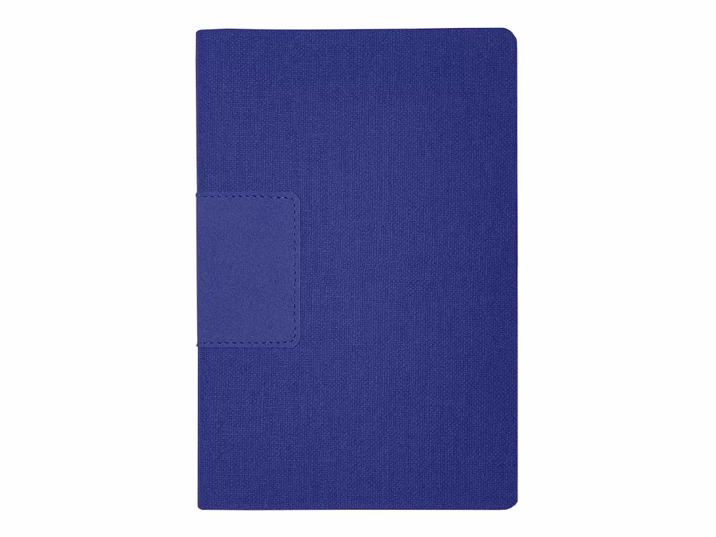 Ежедневник Flexy Stone Ostende А5, синий, недатированный, в гибкой обложке
