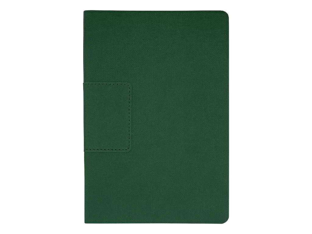 Ежедневник Flexy Stone Ostende А5, зеленый, недатированный, в гибкой обложке