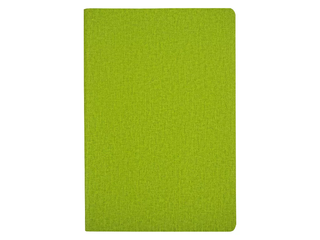 Ежедневник Flexy Cambric А5, светло-зеленый, недатированный, в гибкой обложке