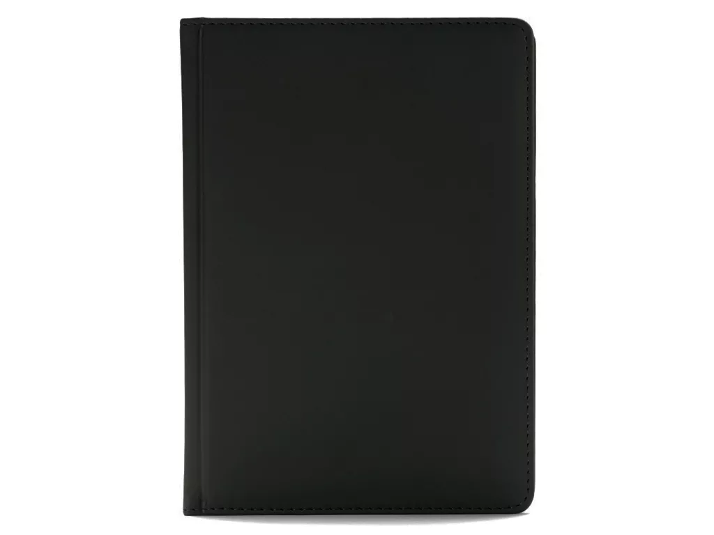 Ежедневник, недатированный, формат А5, в твердой обложке Soft, черный