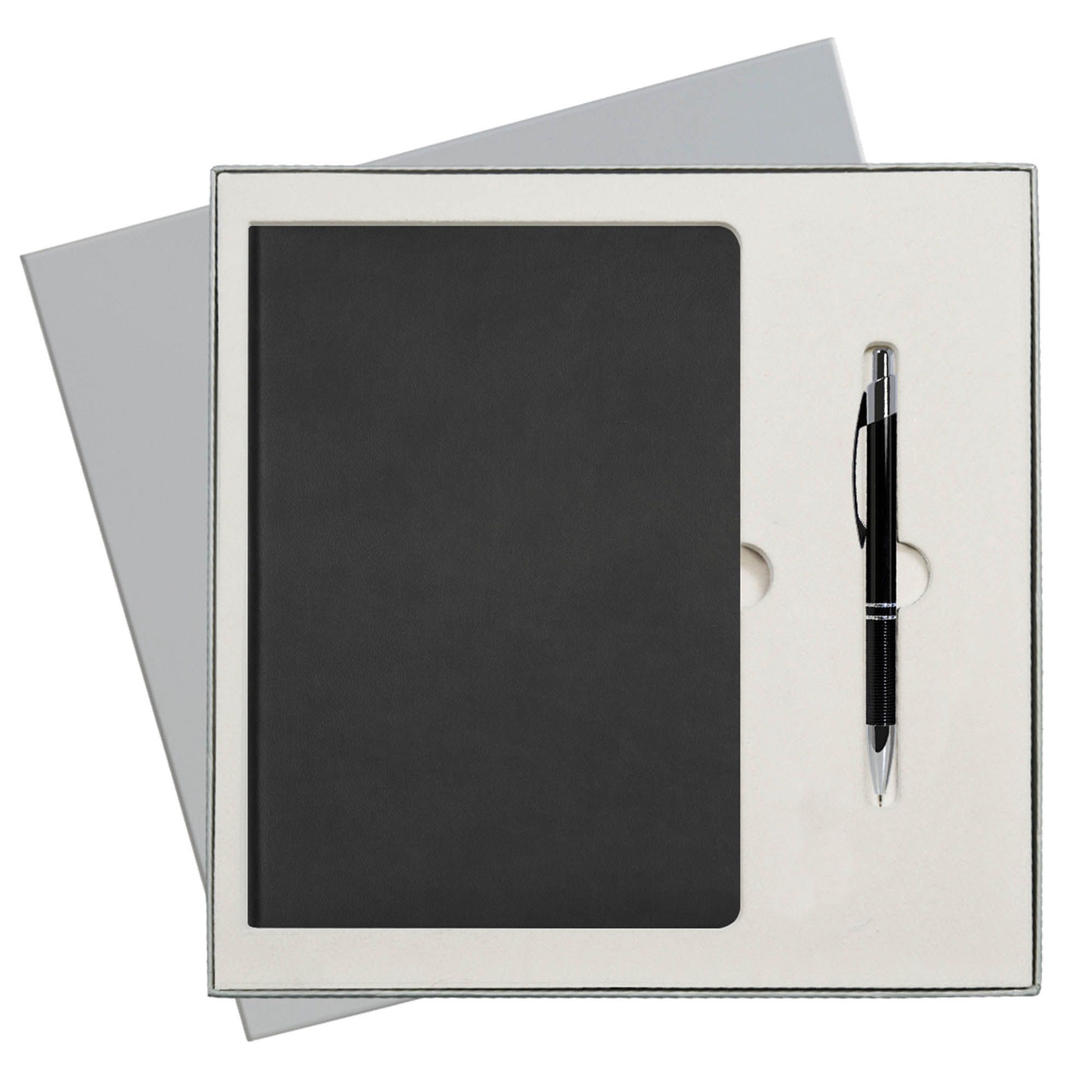 Подарочный набор Portobello/Sky черный (Ежедневник недат А5 Ручка) беж. ложемент