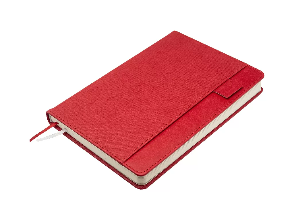 Ежедневник Smart Combi Sand А5, красный, недатированный, в твердой обложке
