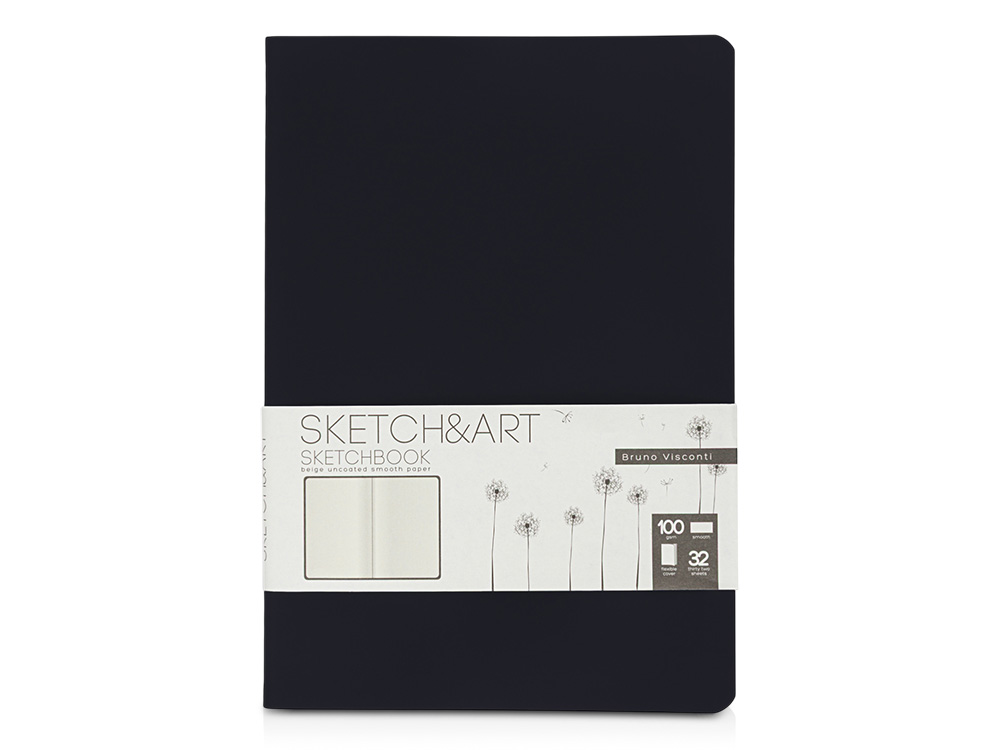 Скетчбук Sketch & Art 100 г/м2, soft-touch