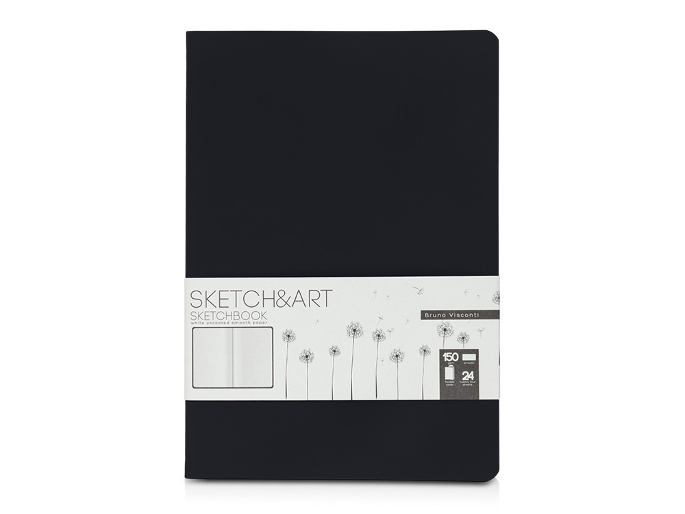 Скетчбук Sketch & Art 150 г/м2, soft-touch