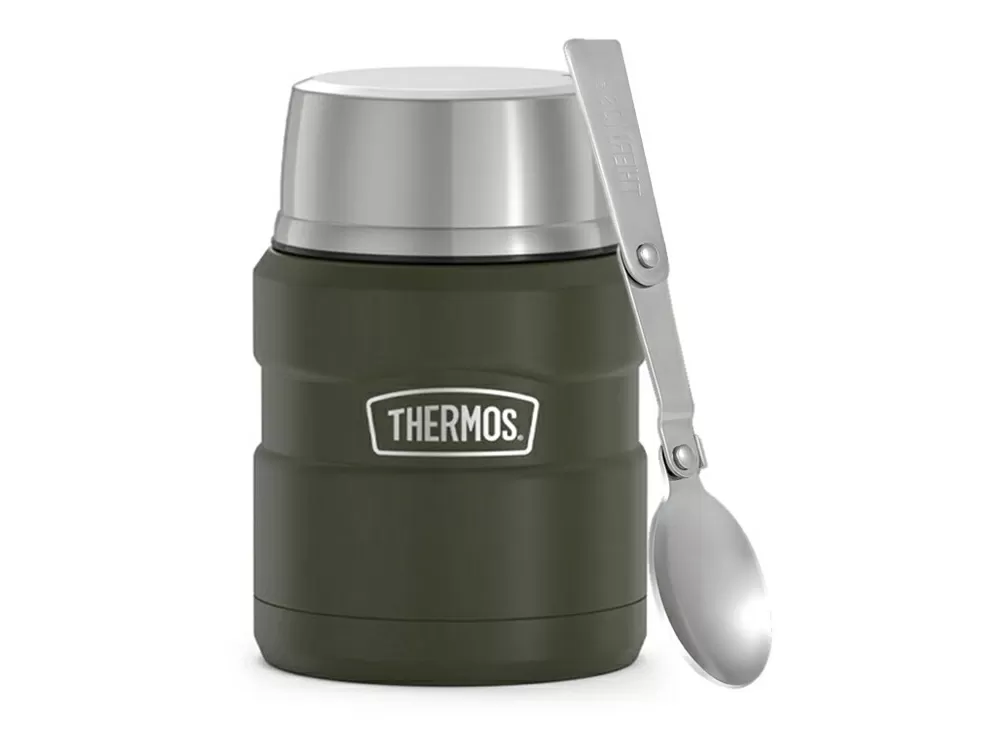 Термос для еды с ложкой Thermos King-SK3000